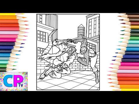 Spiderman vs Lizard Coloring Pages/Spiderman Fights Lizard/Marin Hoxha - Endless [NCS Release]
