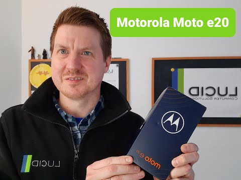 Unboxing Motorola Moto e20 Smartphone | £80. Yes. £80.