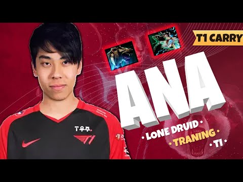 T1 ANA - Lone Druid EZ Fast Game | Dota 2 Pro Gameplay [Watch & Learn Top Dota]