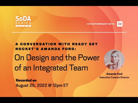 SoDA Series LIVE with Amanda Ford of Ready Set Rocket - YouTube