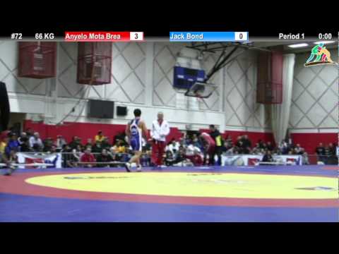 2012 Pan Am: 66 KG 3rd Place: Anyelo Mota Brea (DOM) vs. Jack Bond (CAN)