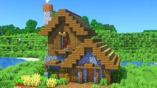 Minecraft: How To Build a Small Survival House | Small Survival House Tutorial