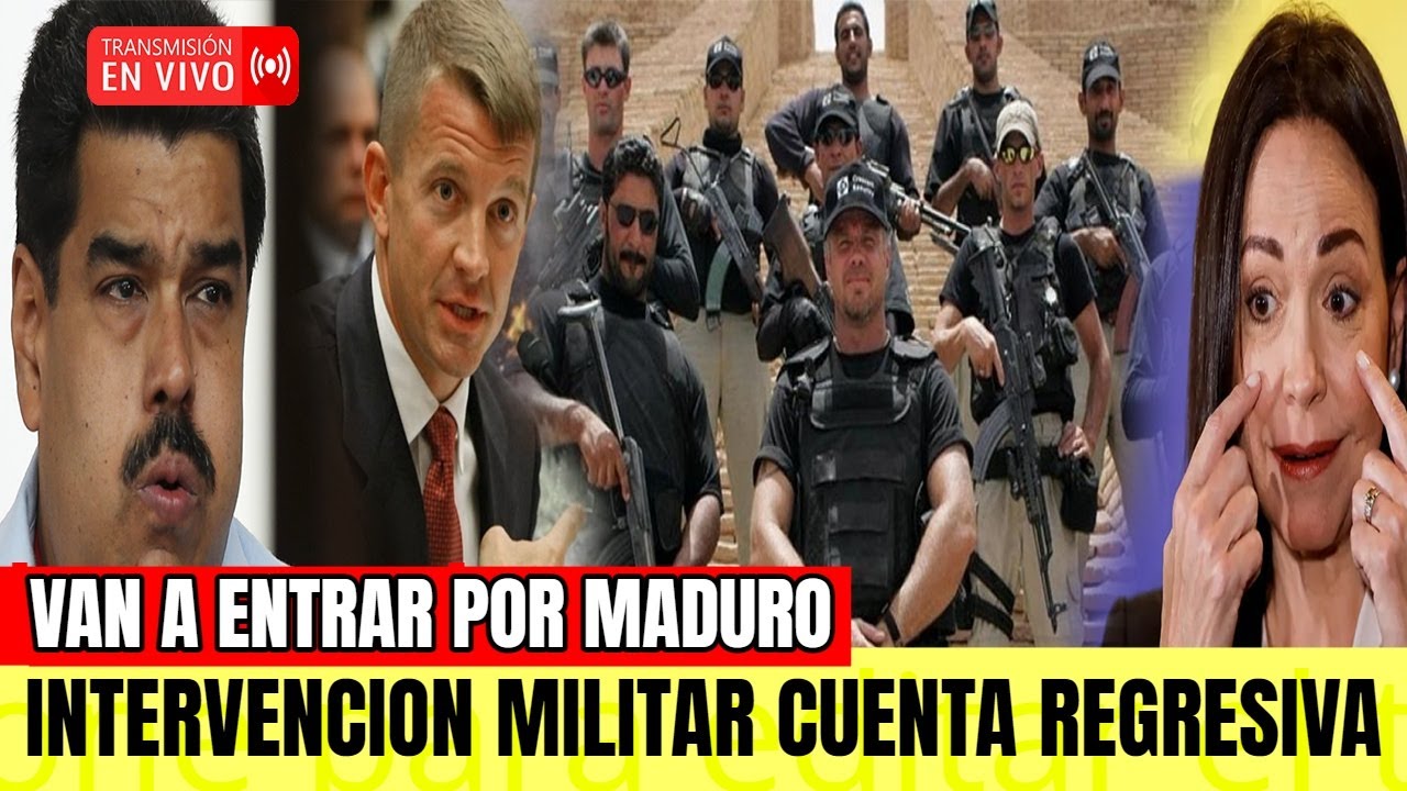 NICOLAS MADURO LO ACORRALARON ERICK PRINCE ALERTA VAN A ENTRAR POR MADURO - EDMUNDO PIDE AYUDA 🚨