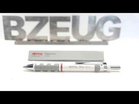 Rotring Tikky 3 in 1, a puzzle or a multipen?