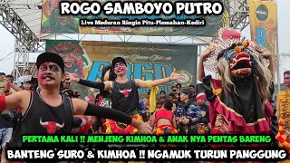 Download lagu Banteng Suro & Menjeng Kimhoa‼️NGAMUK Penonton Jaranan ROGO SAMBOYO PUTRO Live Ringin Pitu Plemahan mp3