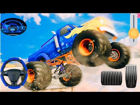 Monster Truck 6x6 Offroad Racing Extreme game play.the gamer king 👑