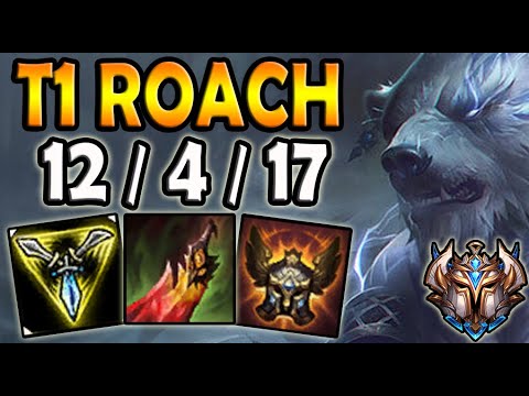 Volibear TOP vs Irelia [ T1 Roach ] Lol Challenger Korea
