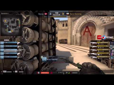ESWC 2016 PGW CSGO : Group 3 - Round 1 - Norse vs Bpro Gaming - Part 2