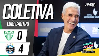 COLETIVA LUÍS CASTRO | AO VIVO | Avenida 0 x 4 Grêmio - Gaúchão 2026