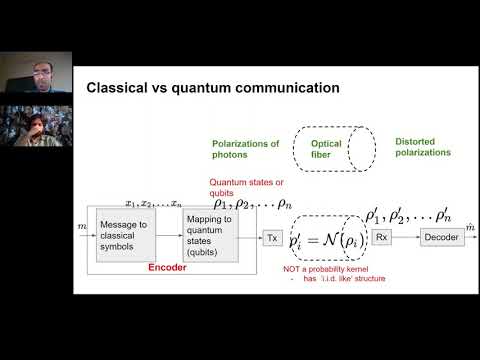Decoherence in the Buffer and the Classical Capacity of Quantum Channels- Prof. Avhishek Chatterjee