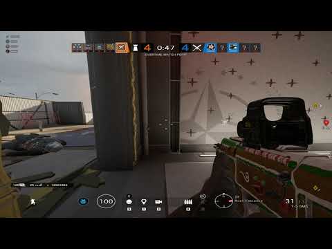 Rainbow Six Siege: The OVERTIME MATCH POINT 1v4