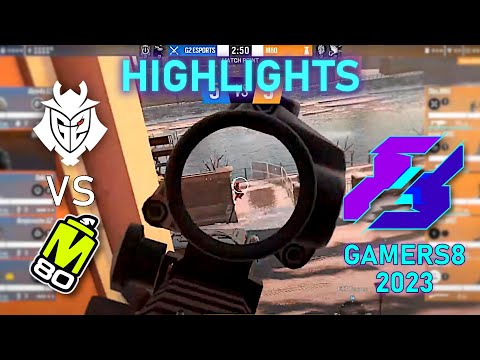 SIEGE IS BACK! New G2 vs M80 - HIGHLIGHTS - Group Stage - Gamers8 2023 - R6 Esport