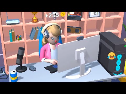 Idle Streamer! - Max Level - Gameplay Android, iOS #3 - YouTube