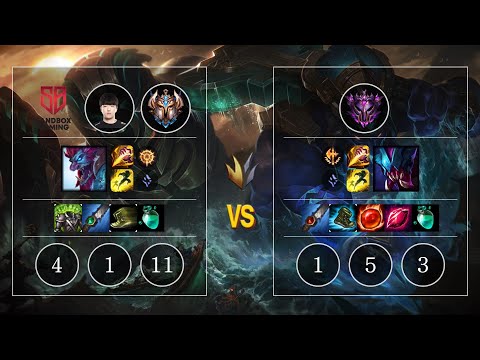 SB Punch Trundle vs Rek'Sai Jungle - KR Challenger Patch 10.10