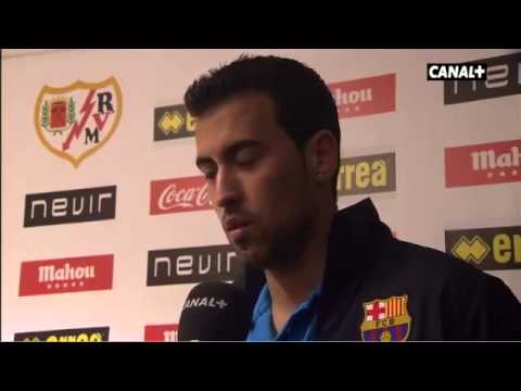 Busquets || Entrevista despues del partido contra el Rayo (27-10-12)