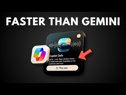 How to Create AI Podcast with Microsoft Copilot (Like NotebookLM)