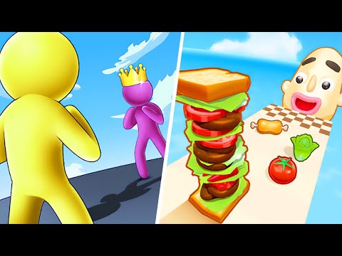 Giant Rush | Sandwich Runner - All Level Gameplay Android,iOS - NEW APK UPDATE