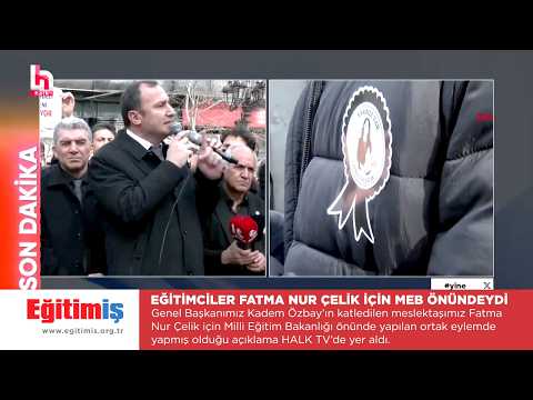 Eğitim-İş Genel Başkanı Kadem Özbay – Halk TV Ana Haber Bülteni