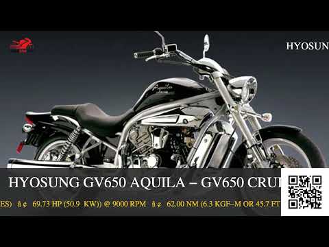 Hyosung GV650 Aquila - GV650 Cruiser - Video 1