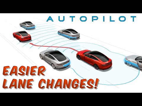 Tesla Tip : An EASIER way to Change Lanes on AutoPilot