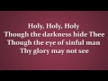 Holy Holy Holy Worship Video