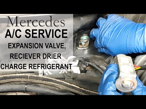 Mercedes W220 (S500, S430, S320) Air Conditioning (A/C) Service - full video