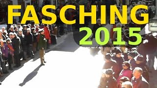preview picture of video 'Webcam Mittenwald 12.02.2015 Fasching - Unsinniger Donnerstag'