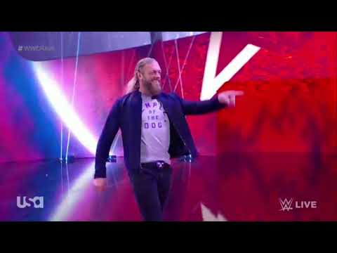 Edge Returns To Raw Entrance Live! Raw 11/29/21