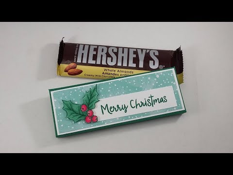 How to Make a Fold Flat Box for a Hershey's Chocolate Bar