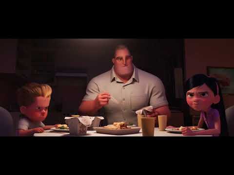 Gli incredibili 2 - cena in famiglia