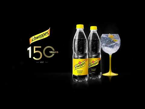 Schweppes Indian Tonic 150 years