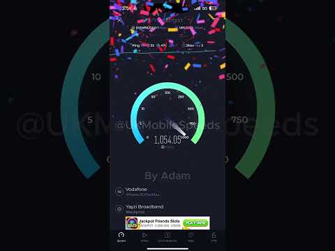 1Gbps!!! Vodafone 5G Speeds Argyle Street Glasgow #telecom #vodafoneuk #vodafone