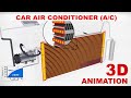 Car Air Conditioner How Does It Work 3D Animation
