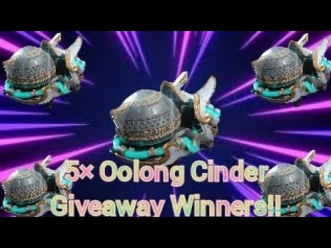 Oolong Cinder Giveaway Winners + Let's Claim Operation Passes!! - War Robots