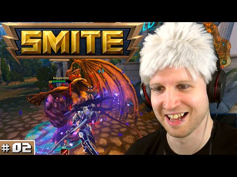 Scythe Plays Smite ✪ THANATOS vs DRAGON!! ✪ Let's Play Multiplayer Gameplay #02