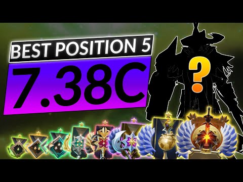 New S-Tier Broken Position 5 in 7.38c | Dota 2 Silencer Support Guide