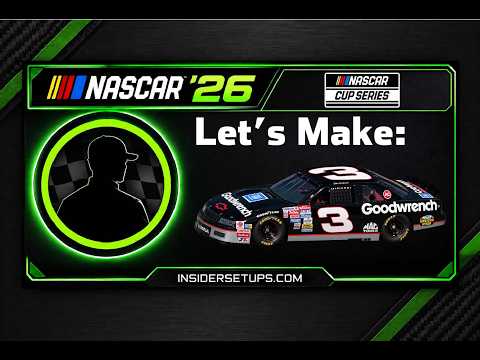 YouTube thumbnail for Dale Earnhardt Goodwrench #3 | NASCAR 26 Paint by Numbers Tutorial
