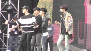 2015-10-04 Super Junior D&amp;E 강남한류페스티벌 Don&#39;t wake me up &amp; 1+1=Love Rehearsal