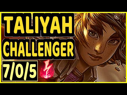 JUZINHO (TALIYAH) vs IRELIA - 7/0/5 KDA MID CHALLENGER GAMEPLAY - BR