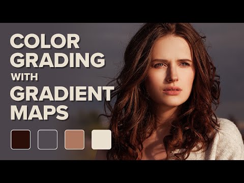 Color Grading Images in Photoshop with Gradient Maps Video