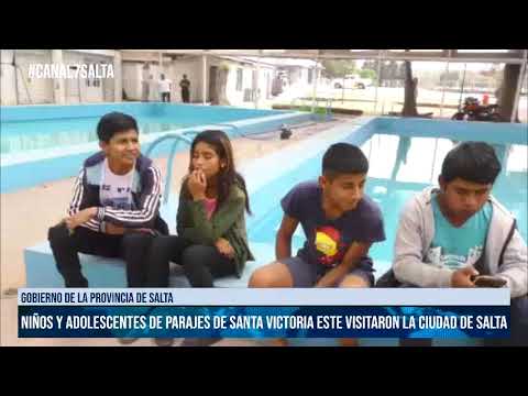 SALTA - Niños y adolescentes de parajes de Santa Victoria Este visitaron la ciudad de Salta