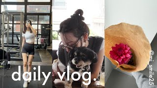 【日常VLOG】好きな物食べて運動して夏に向けてモチベ上げる日々🏋️‍♀️🧡