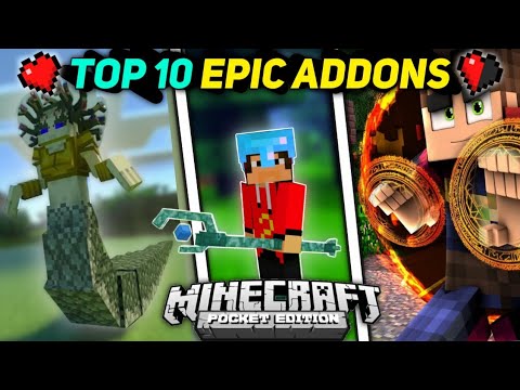 Top 10 epic mods for minecraft pocket edition ! Best Minecraft mods 1.18 | Minecraft Pe Mods