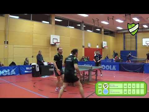 NRW Liga 3: TTG Langenfeld vs. TTC Lantenbach | Otto/Manzius vs. Illi/Kaufmann