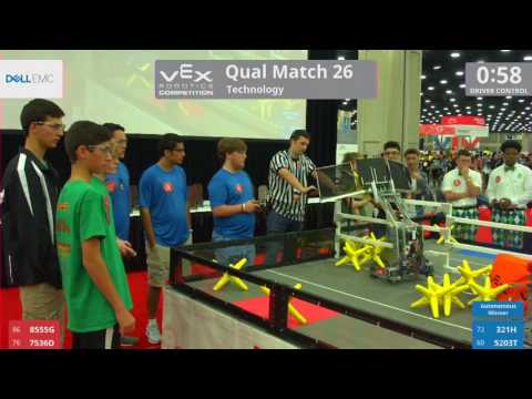 2017 VRC Tech Q26 - 8555G 7536D vs 321H 5203T - 13 to 34