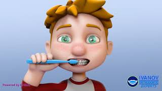 Kids Pediatric Teeth Brushing and Flossing