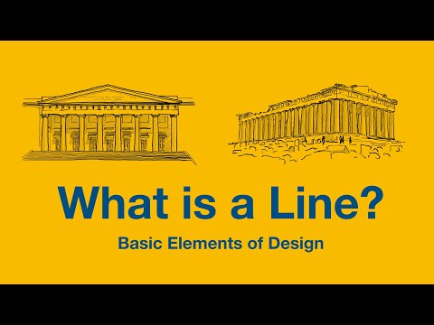 What is a Line? | Basic elements of Architecture & Design