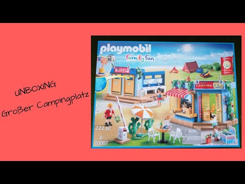 Playmobil Film deutsch - Großer Campingplatz - Unboxing