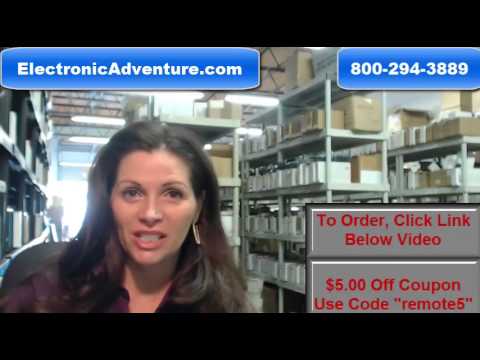 Original Venturer PLV16100 TV Remote Control - Promo $5 Off Coupon - ElectronicAdventure.com