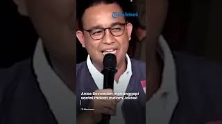 Begini Respons Anies soal Potret Jokowi Makan Malam Bareng Prabowo, Pilih Tanggapi dengan Santai
